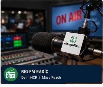 BIG FM Radio Studio — Delhi NCR mass reach